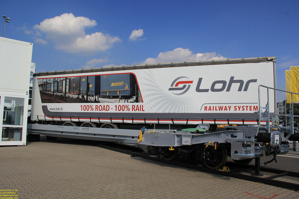Lohr Railway System – 100% route, 100% rail